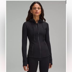 Lululemon dark blue hooded jacket